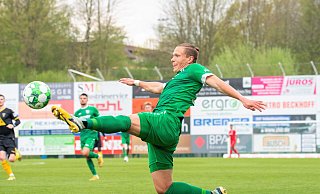 Auf dem Foto: Jonathan RiemerSV Rödinghausen - Alemannia Aachen am 29.04.23; Haecker-Wiehenstadion (Rödinghausen), Deutschland - Joel Beinke
