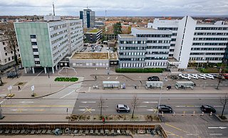 Der Unfall ereignete sich an der Bahnhofstraße im Bereich der Bushaltestelle vor dem Paderborner Arbeitsamt. - (Archivfoto) Besim Mazhiqi