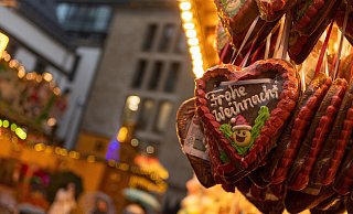 Seit de, 24. November 2023 ist der Paderborner Weihnachtsmarkt in der Innenstadt eröffnet. - Lena Henning