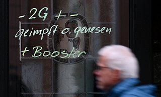 So langsam wird es unübersichtlich - es gilt 2G+ mit all seinen Untiefen. - picture alliance