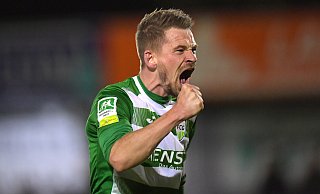 Der 35-jährige Kevin Freiberger ist derzeit der Torgarant des FC Gütersloh. - Jens Dünhölter