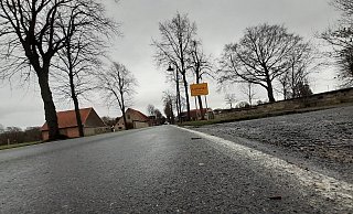 Die B 68 in Lichtenau wird teilweise zur Baustelle. - Jens Reddeker Die B 68 in Lichtenau wird teilweise zur Baustelle. - Jens Reddeker