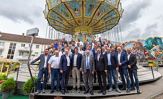 Die CDU hat Schausteller und weitere Gäste zum traditionellen Frühstück in der Libori-Woche eingeladen. - Niklas Tüns