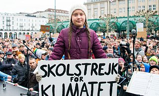 Im März 2019 brachte die von Greta Thunberg initiierte Bewegung, wie hier in Hamburg, noch zehntausende Menschen in deutschen Städten auf die Straße. - dpa