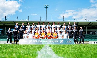 Will in der Fußball-Regionalliga wieder weiter nach oben: das neue Team des SV Rödinghausen. - Noah Wedel