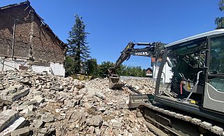 Hier entsteht Platz für die neue Polizeiwache an der Oeynhausener Straße - Dirk Windmöller