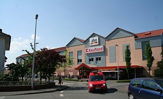 Der Kreisverkehr am Kaufland wird gesperrt - und zwar für voraussichtlich vier Wochen. - Marion Pokorra-Brockschmidt