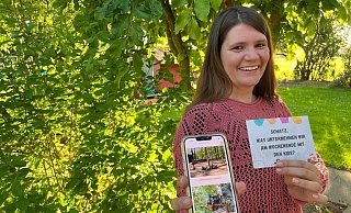 Nicole Johannfunke will mit ihrer Plattform ausflugmitkids.de anderen Familien Inspirationen für Ausflüge in OWL und Umgebung geben. - Nicole Johannfunke