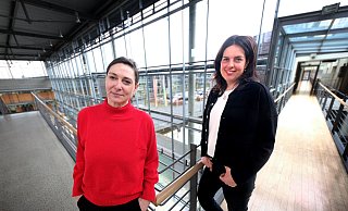 Diplom-Psycholigin Ira Herdmann (links) und Claudia Brhel, Fachkraft für Systemberatung und Extremismus-Prävention. - Andreas Frücht