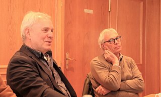 Haben einiges vorzuweisen: Der Brakeler CDU-Stadtverbandschef Hermann Steinhage und CDU-Fraktionschef Ewald Hanisch ziehen Bilanz. - David Schellenberg