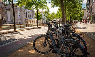 Fahrräder spielen im Verkehr in der Innenstadt eine immer größere Rolle. Radfahrer legen unter anderem Wert auf gute Abstellmöglichkeiten. - Mike-Dennis Mller / www.mdm.photo