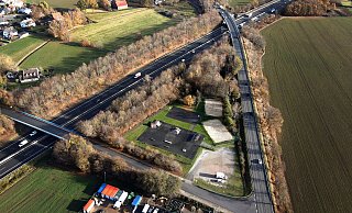 Die Skateanlage im Dreieck zwischen Osnabrücker Straße, Sunderbachstraße und der A30 am Autohof soll für 450.000 Euro neu entstehen. - Gerald Dunkel