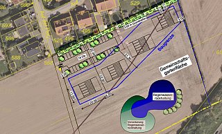 Ökologisches Wohnen ist ein wesentliches Merkmal des geplanten Baugebietes "Enger Heide". Zwischen den Häusern "Auf der Scholle" und dem Westfalendamm sollen Mehr-Generationen-Häuser entstehen. - Quelle: Architekten Bäunker und CawallaPartner mbH