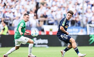 Güterslohs Phil Beckhoff zeigte im Spiel gegen den MSV Duisburg eine ansprechende Leistung, verpasste allerdings den Führungstreffer. - Imago
