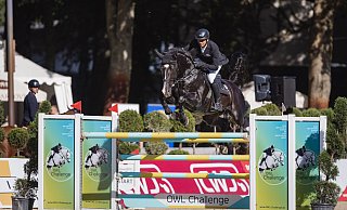 Marco Kutscher triumphierte im vergangenen Jahr auf seinem erst neunjährigen Wallach Outrageous Charmer im Großen Preis von OWL. Nun ist er erneut in Paderborn am Start. - Johanna Milse/En Garde