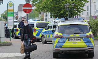 Die Polizei ist in der letzten Zeit häufig zum Zentralen Omnibusbahnhof (ZOB) in Bad Oeynhausen gerufen worden. - Ulf Hanke