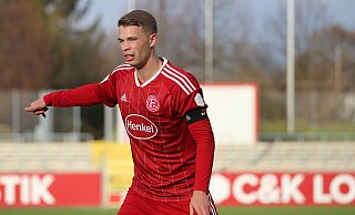 Tom Geerkens hat in der vergangenen Saison bei Fortuna II als Kapitän die Ansagen gemacht. Nun hat der siebte Neue des DSC "Bock" auf die Aufgabe Arminia Bielefeld. - IMAGO/Fotostand