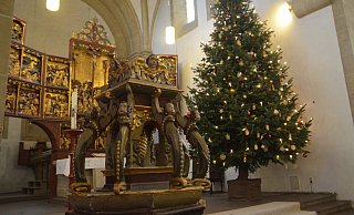 Weihnachten wird in diesem Jahr etwas anders sein - auch in der Engeraner Stiftskirche. - Mareike Patock
