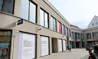 Die Sparkasse wird ihre Innenstadtfiliale im Alstadt-Center am Augustinerplatz einrichten. - Frank-Michael Kiel-Steinkamp
