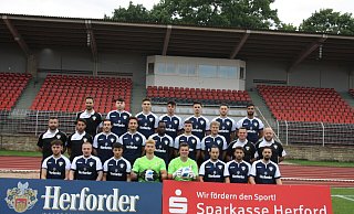 Mit diesem Kader geht Fußball-Westfalenligist SC Herford in die Saison 2021/22. - Thomas Vogelsang