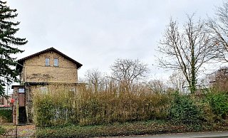 Das frühere Salzkottener Bahnhmeisterwohnhaus soll künftig Fahrräder beherbergen. - CDU Salzkotten