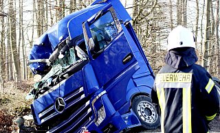 Für die Auswertung wurden die Unfälle ab Februar 2021 ausgewertet. Dieser Unfall auf der Osnabrücker Straße in Bünde war damit einer der ersten gezählten Unfälle. - Niklas Krämer