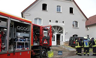 Bei einem Wohnhausbrand in Nieheim-Oeynhausen ist ein Mensch ums Leben gekommen. - Madita Schellenberg