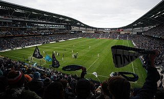 Seit April 2019 trägt der Minnesota United FC seine Heimspiele im Allianz Field aus. Das knapp 20.000 Zuschauer fassende Stadion wird am 11. Juni Schauplatz eines Testspiels gegen den SC Paderborn sein. - picture alliance / ZUMAPRESS.com