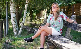 Pferdewirtschaftsmeisterin mit Schwerpunkt Landschaftspflege Loretta (32) aus Baden-Württemberg ging mit ihrem Sascha auf eine Kanu-Tour. - Foto: RTL / Stefan Gregorowius