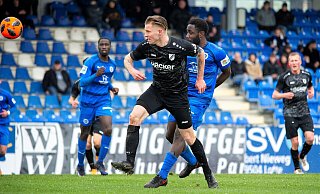 Im April spielten die Rödinghauser mit Angelo Langer im Stadion am Lotter Kreuz und gewannen mit 1:0. Jetzt steht dort für den SVR ein „Heimspiel“ an. - Joel Beinke