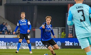 Arminia Bielefeld schlägt 1860 München 2:0. - Andreas Zobe