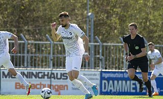 Torschütze in Ahlen: Damjan Marceta traf zum zwischenzeitlichen 1:1 für den SV Rödinghausen, was am Ende aber nicht für einen Punktgewinn reichte. - Joel Beinke