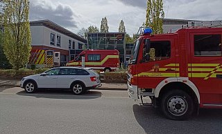 Am Sonntagvormittag rückte die Herforder Feuerwehr zu einem Brand aus. - Claus Frickemeier