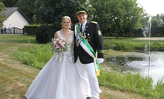 Christian Sprink und Hannah Knoop regieren im Lippedorf. - Johannes Büttner