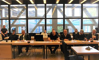 Der Drogenlabor-Prozess hat am Freitag, 23.August im Landgericht Bielefeld begonnen. - Claus Frickemeier