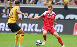 Henrik Koch kam in der vergangenen Drittliga-Saison auf sieben Einsätze für den DSC. - Oliver Krato Henrik Koch kam in der vergangenen Drittliga-Saison auf sieben Einsätze für den DSC. - Oliver Krato