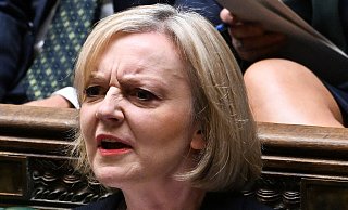 Liz Truss. - AFP