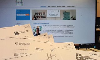 Neun Bürgermeister im Kreis haben sich mit neun Briefen an Landrat Michael Stickeln und damit an den Kreistag gewendet. - Simone Flörke