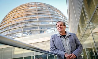 Der Kandidat für das Amt des Bundespräsidenten der Partei Die Linke, Gerhard Trabert. - picture alliance/dpa