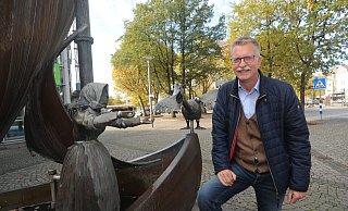 Gut 40 Jahre war der gebürtige Nettelstedter Ralf Steinmeyer in Diensten der Polizei. Der langjährige Pressesprecher der Polizei Minden-Lübbecke würdigt die gute Kollegialität, freut sich nun aber auf den Ruhestand. - Joern Spreen-Ledebur