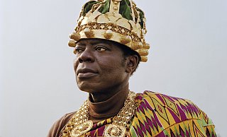 Céphas Bansah ist König der rund 206.000 Einwohner umfassenden Gruppe der Hohoe Gbi Traditional Ghana . - Grundschule St. Walbura