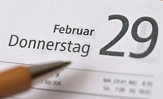 Das Jahr 2024 ist ein Schaltjahr und hat somit 366 Tage. Der 29. Februar fällt in diesem Jahr auf einen Donnerstag. - Dpa