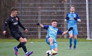 Alles hineingelegt: Artem Kuchkov erzielt das letzte Tor für den SC Herford in diesem Kalenderjahr. - Yvonne Gottschlich