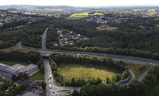 Die Autobahnauffahrt der A30 zwischen Bünde und Hiddenhausen. - Gerald Dunkel