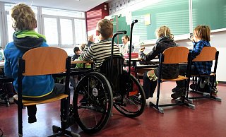 An den weiterführenden Schulen in Bad Oeynhausen gibt es zu wenig inklusive Plätze für Kinder, die nach den Sommerferien in die fünfte Klasse eingeschult werden möchten. - DPA/Maurizio Gambarini