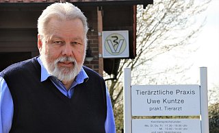 Im Juni ist Schluss: Der Steinheimer Tierarzt Uwe Kuntze geht in den Ruhestand. - David Schellenberg
