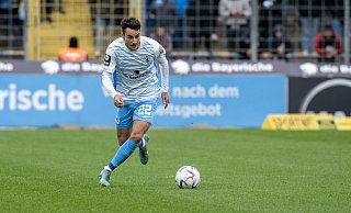 Christopher Lannert kommt von 1860 München zur Bielefelder Arminia - und kann dort auf beiden Außenverteidigerpositionen agieren. - IMAGO/kolbert-press