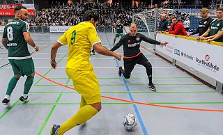 Beim Finale 2019 wurde noch mit Bande gekickt - das war einmal. - Christian Weische