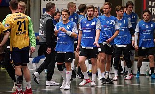 Aus Prinzip: Brakes Handballer Jannis Johannmeier (Trikotnummer 17) setzt erstmal aus. - Peter Unger