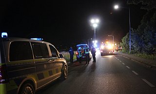 Am Freitagabend kam es auf der Mindener Straße zu eine Kollision zwischen zwei PKWs. - Jan-Henrik Gerdener